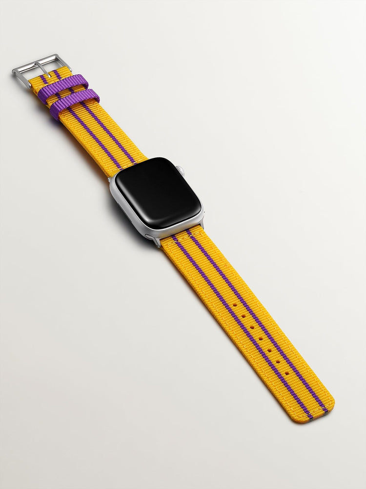 Correa Apple Watch nylon amarillo