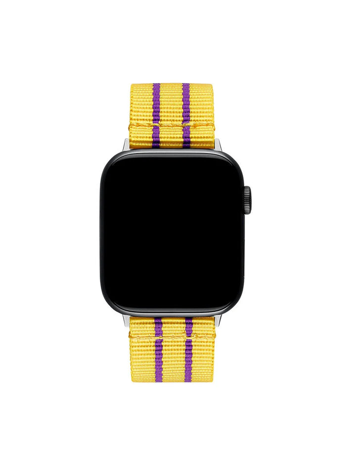 Correa Apple Watch nylon amarillo