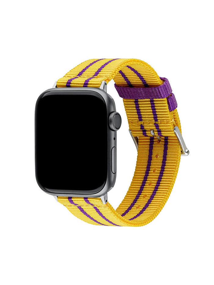 Correa Apple Watch nylon amarillo