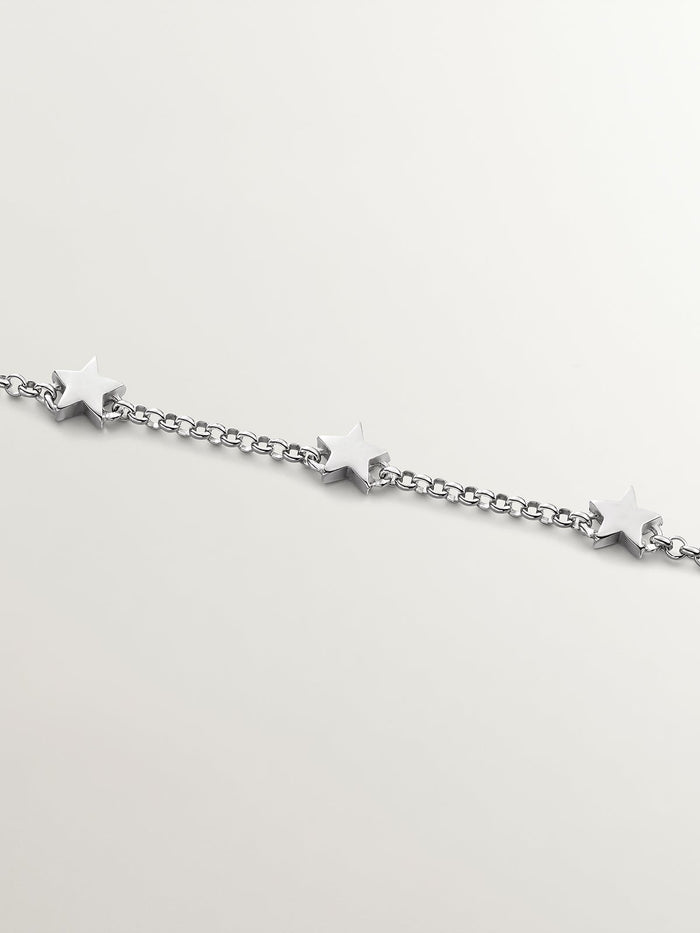 Pulsera de plata 925 con estrellas