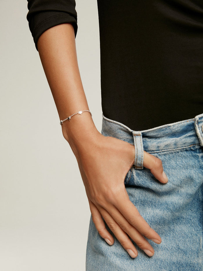 Pulsera de plata 925 con estrellas