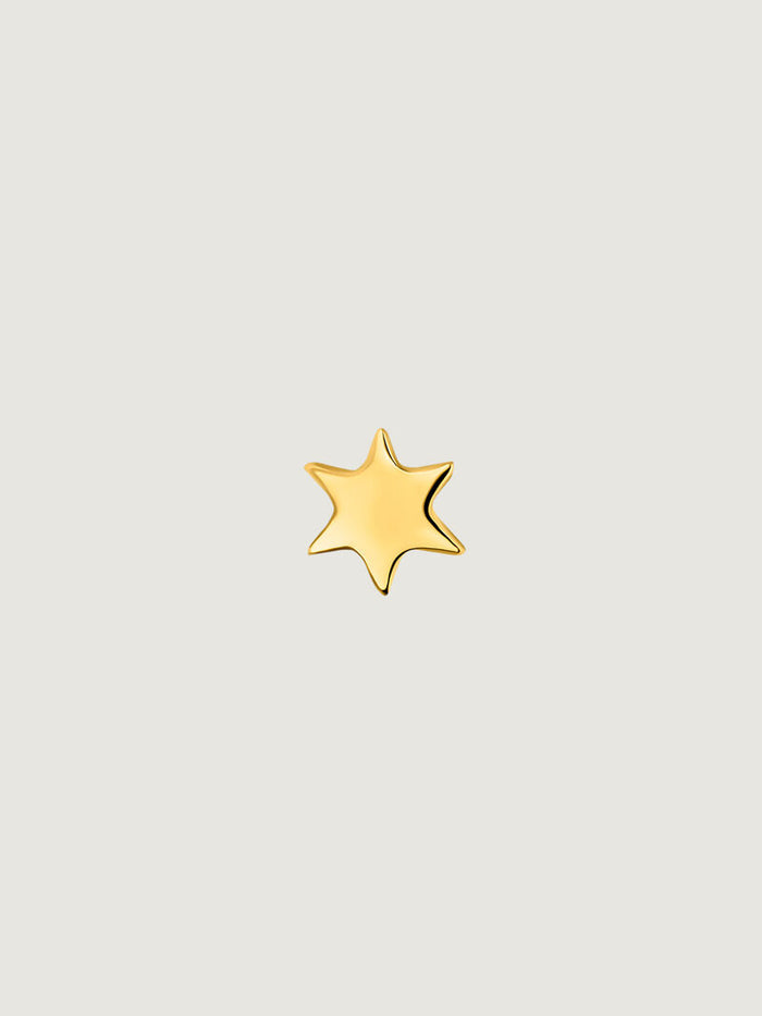 Piercing estrella oro 18kt