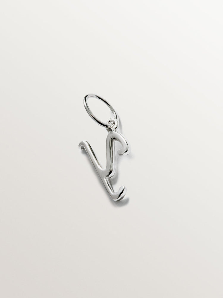 Charm letra Y plata  
