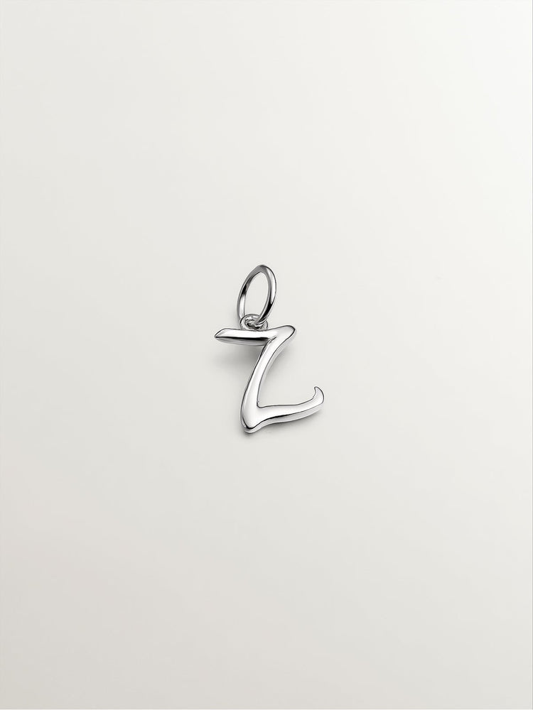 Charm letra Z plata  