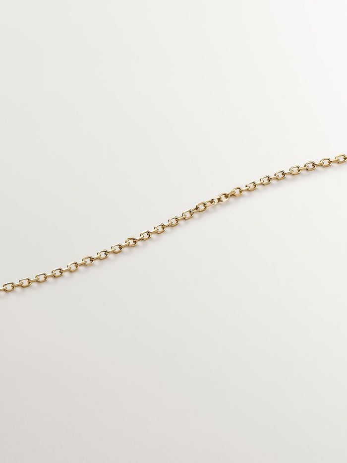 Colgante trébol esmeralda y diamante oro 9 kt