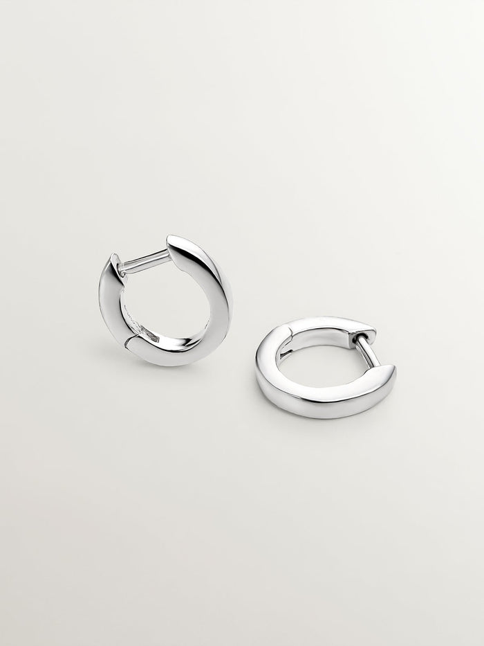 Pendientes de aro pequeños de plata 925