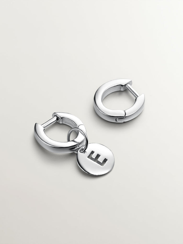 Pendientes de aro pequeños de plata 925