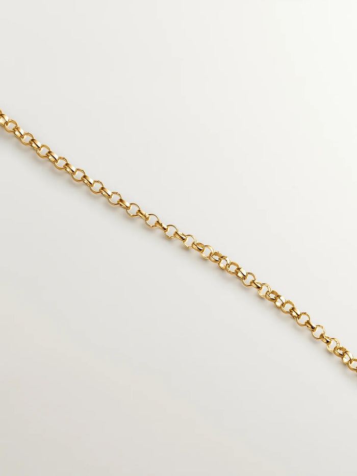 Colgante de plata 925 bañada en oro amarillo de 18K con amatista verde