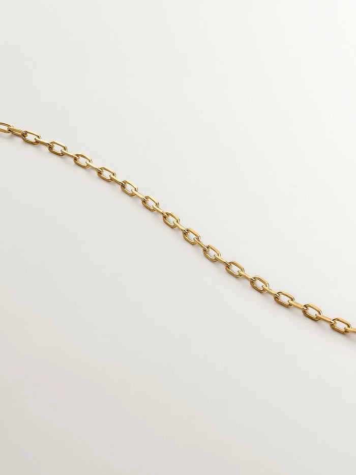 Colgante de oro amarillo de 9K con malaquita verde