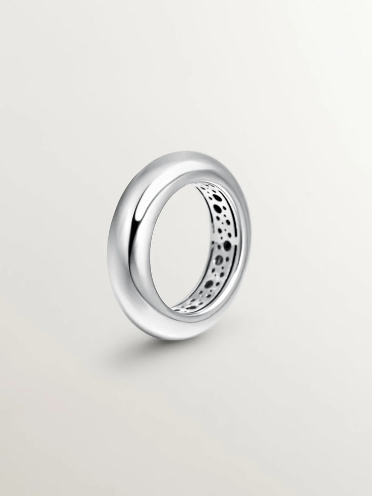 Anillo grueso de plata 925