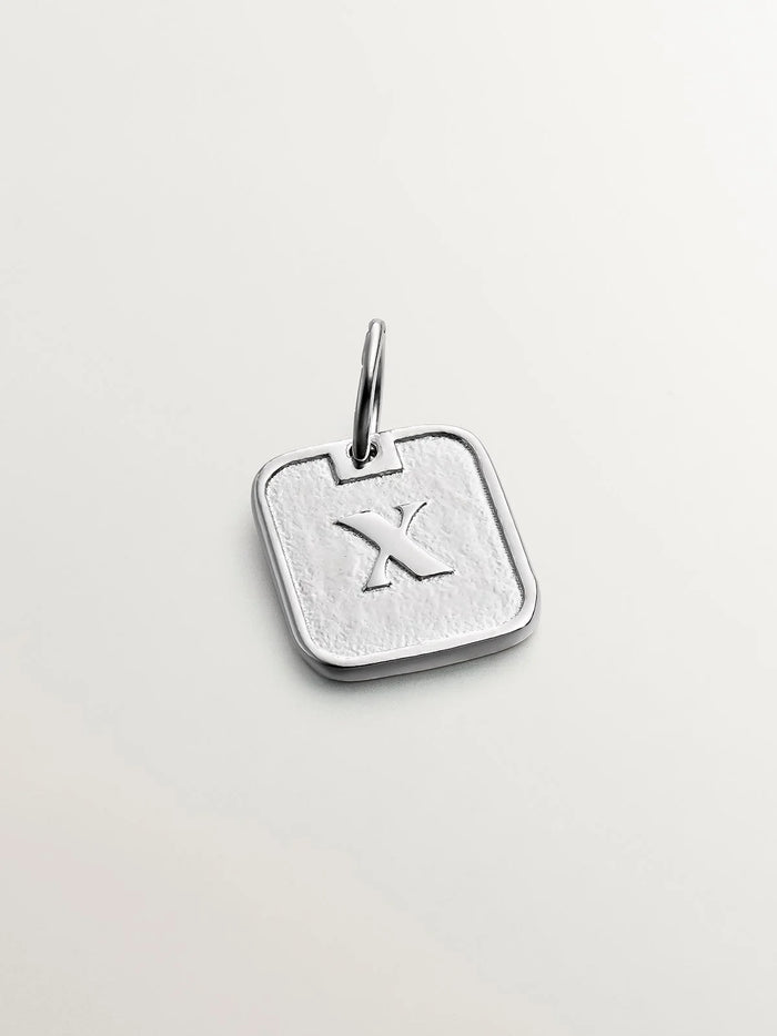Charm de plata 925 con número 10