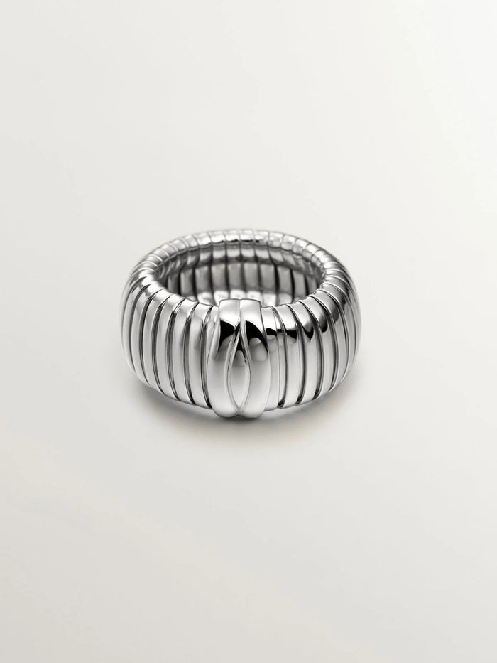 Anillo tubogas de plata 925