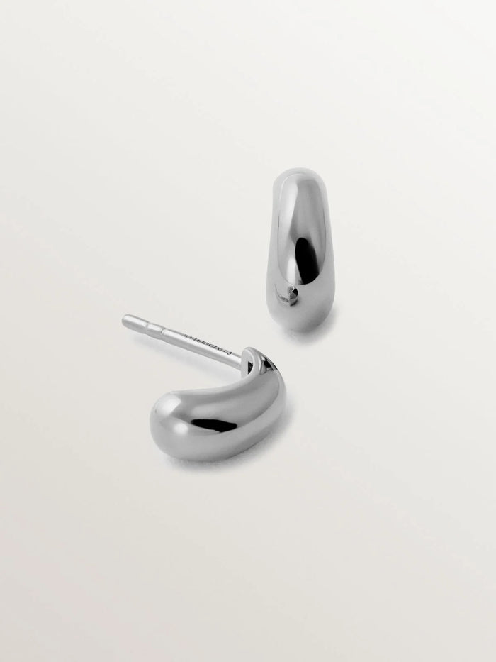 Pendientes de aro de plata 925
